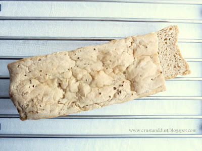 Chleb pszenno-razowy z kolendrą